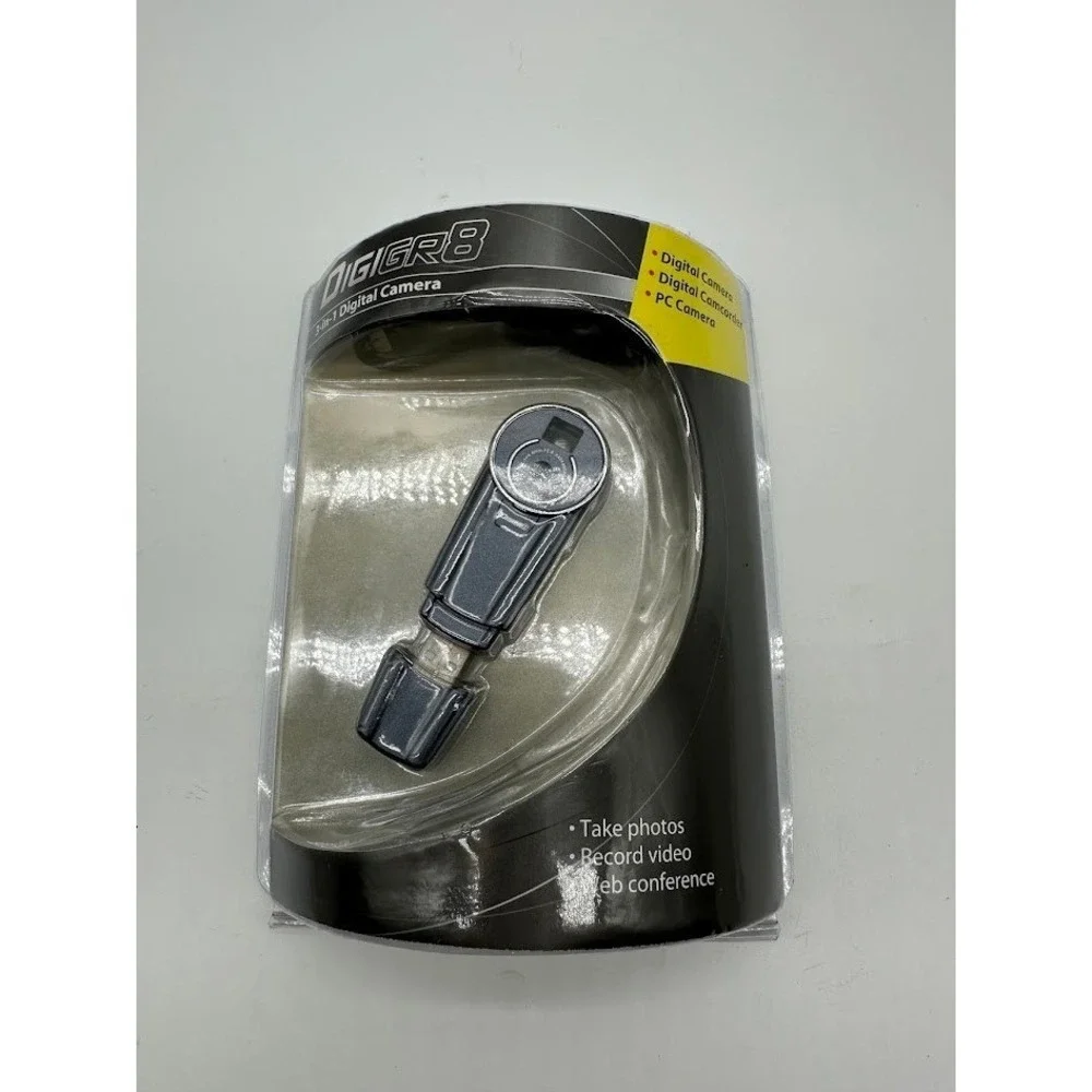 DigiGr8 3-in-1 Digital Camera Camcorder PC Webcam Y2K Retro Tech 16-3850‎ New